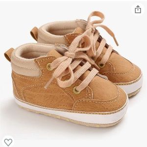 CENCIRILY High Top Sneakers Soft Soles Anti Skid Infant Ankle Shoes